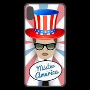 Coque  iPhone XS Max Premium Mister América Chatain