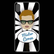 Coque  iPhone XS Max Premium Mister Corse Roux