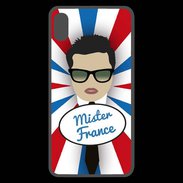Coque  iPhone XS Max Premium Mister France Brun