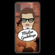 Coque  iPhone XS Max Premium Mister Guadeloupe Chatain