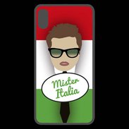 Coque  iPhone XS Max Premium Mister Italie Chatain