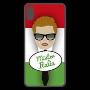 Coque  iPhone XS Max Premium Mister Italie Roux
