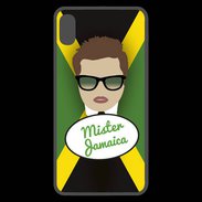 Coque  iPhone XS Max Premium Mister Jamaica Chatain
