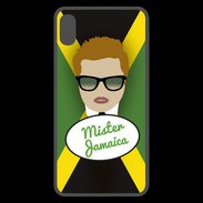 Coque  iPhone XS Max Premium Mister Jamaica Roux