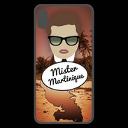 Coque  iPhone XS Max Premium Mister Martinique Chatain