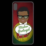 Coque  iPhone XS Max Premium Mister Portugal Black