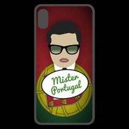Coque  iPhone XS Max Premium Mister Portugal Brun