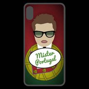 Coque  iPhone XS Max Premium Mister Portugal Chatain