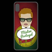 Coque  iPhone XS Max Premium Mister Portugal Roux