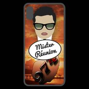 Coque  iPhone XS Max Premium Mister Réunion Brun