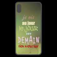 Coque  iPhone XS Max Premium Au jour le jour ZG