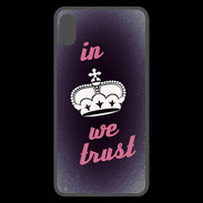 Coque  iPhone XS Max Premium In Queen We trust Rouge ZG