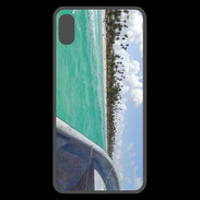 Coque  iPhone XS Max Premium Bord de plage en bateau