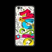 Coque  Iphone 8 PREMIUM Graffiti Musique