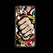 Coque  Iphone 8 PREMIUM Graffiti free fight