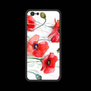 Coque  Iphone 8 PREMIUM Fleurs en peinture 250