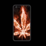 Coque  Iphone 8 PREMIUM Cannabis en feu