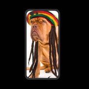 Coque  Iphone 8 PREMIUM Chien Rasta