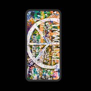 Coque  Iphone 8 PREMIUM Symbole de la paix Imagine