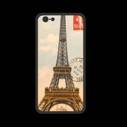 Coque  Iphone 8 PREMIUM Vintage Tour Eiffel carte postale