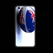 Coque  Iphone 8 PREMIUM Ballon de rugby Nouvelle Zélande