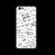 Coque  Iphone 8 PREMIUM Mélange de mots
