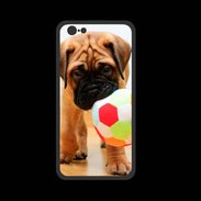 Coque  Iphone 8 PREMIUM Bull mastiff chiot