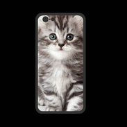 Coque  Iphone 8 PREMIUM Chaton gris 