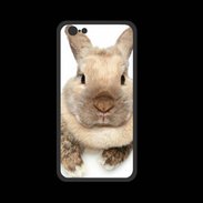 Coque  Iphone 8 PREMIUM Portrait de lapin