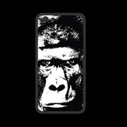 Coque  Iphone 8 PREMIUM Regard de gorille en dessin