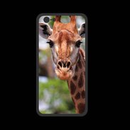 Coque  Iphone 8 PREMIUM Portrait d'une Giraffe