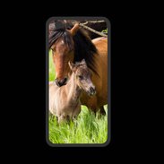 Coque  Iphone 8 PREMIUM Cheval et poulain