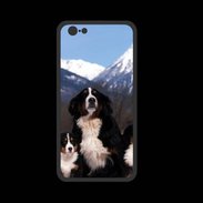 Coque  Iphone 8 PREMIUM Bouvier Bernois