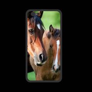 Coque  Iphone 8 PREMIUM Jument et son poulain
