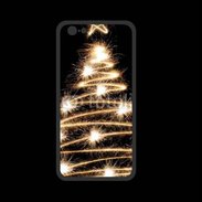 Coque  Iphone 8 PREMIUM Sapin de noël feu d'artifice