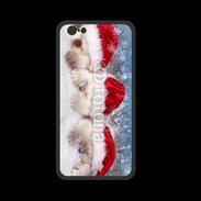Coque  Iphone 8 PREMIUM 3 chatons Noël