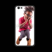 Coque  Iphone 8 PREMIUM Fillette africaine glamour