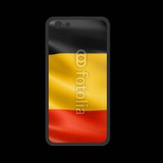 Coque  Iphone 8 PREMIUM drapeau Belgique