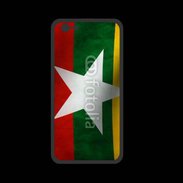 Coque  Iphone 8 PREMIUM Drapeau Birmanie