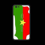 Coque  Iphone 8 PREMIUM drapeau Burkina Fasso