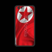 Coque  Iphone 8 PREMIUM Drapeau Corée du Nord