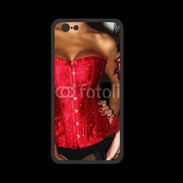 Coque  Iphone 8 PREMIUM Belles et sexy en noir et rouge