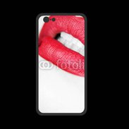 Coque  Iphone 8 PREMIUM bouche sexy rouge à lèvre gloss crayon contour