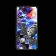 Coque  Iphone 8 PREMIUM Vaisseau spatial et Supernova