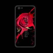 Coque  Iphone 8 PREMIUM Rose splash