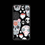 Coque  Iphone 8 PREMIUM Fond tête de mort 8