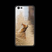 Coque  Iphone 8 PREMIUM Renard paysage hiver