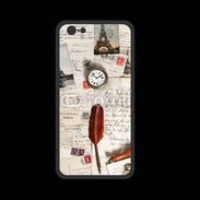 Coque  Iphone 8 PREMIUM Vieilles lettres vintage