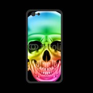 Coque  Iphone 8 PREMIUM Tête de mort couleur