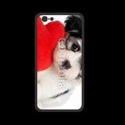 Coque  Iphone 8 PREMIUM chiot calin